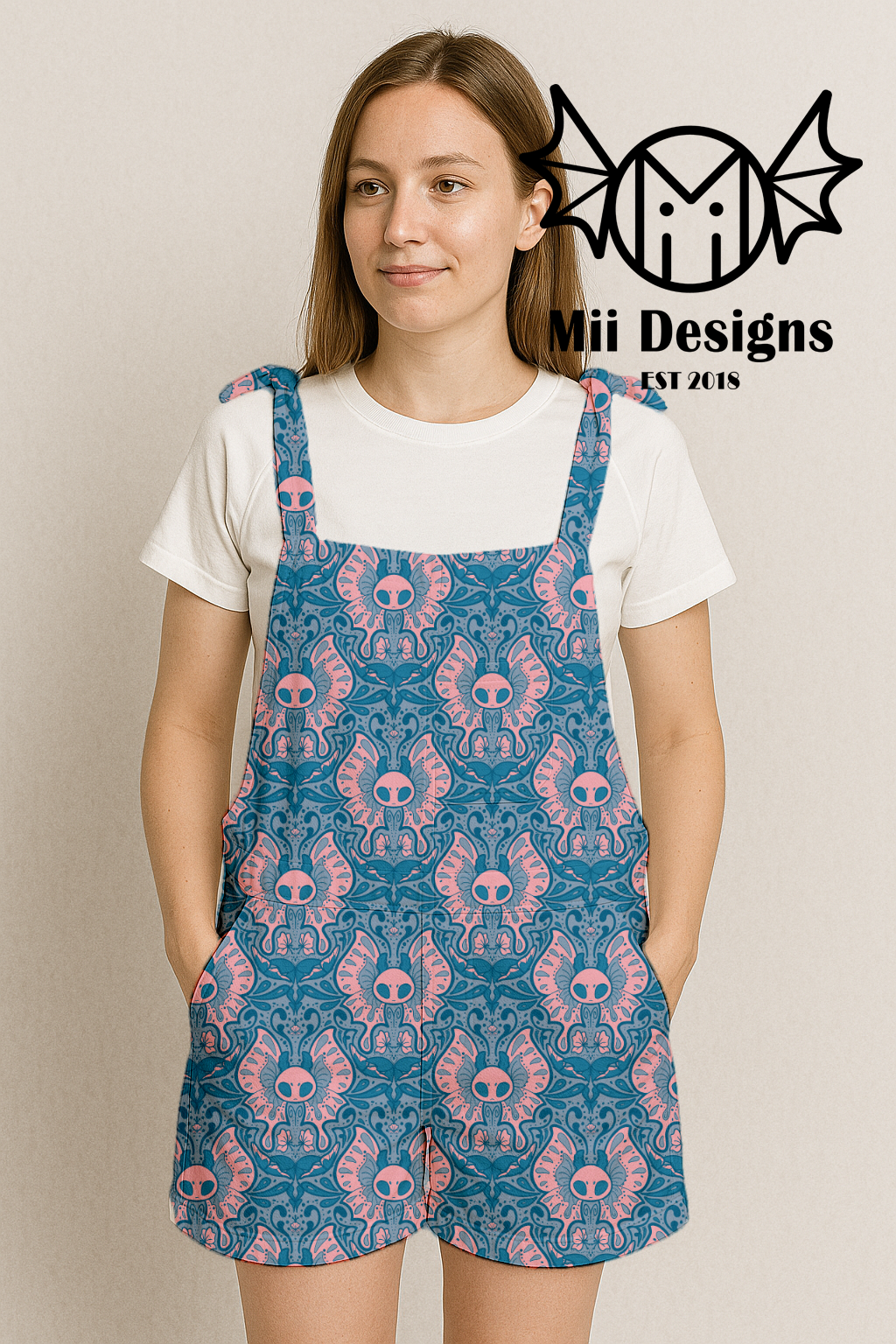 Adult Dungarees - Market Night