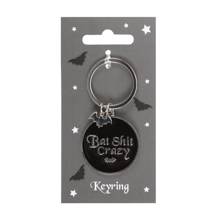 Bat Shit Crazy Keyring