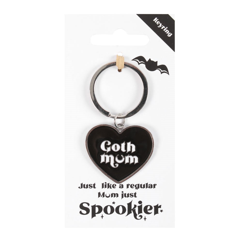 Goth Mum keyring