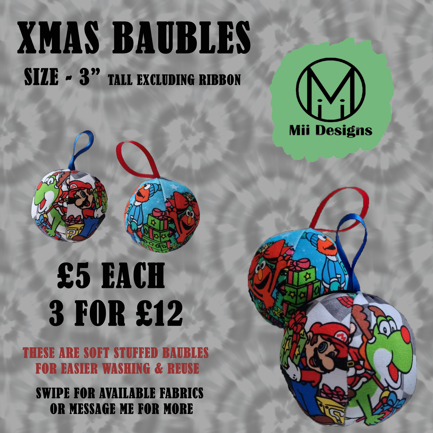 Market Night Xmas Baubles