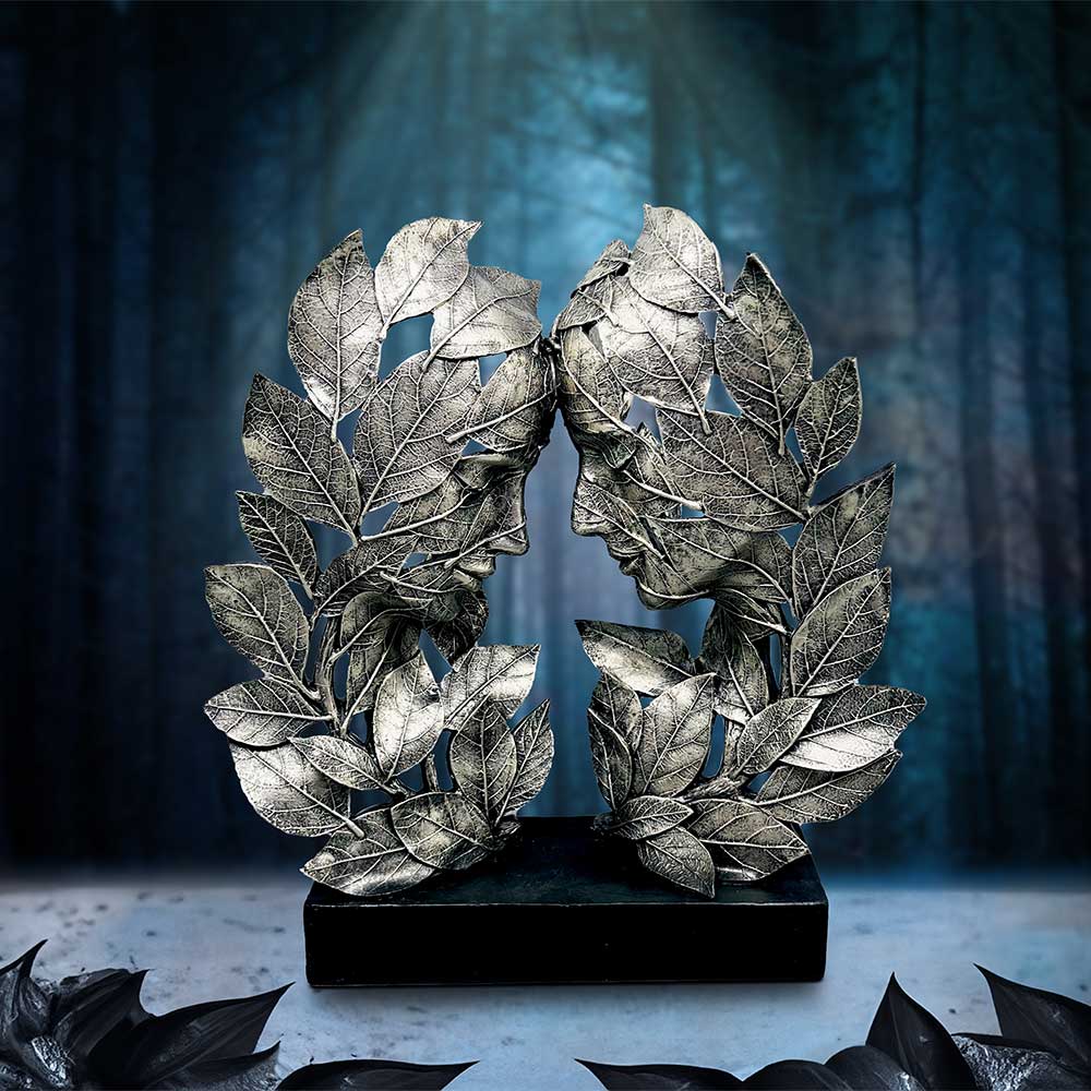 Natural Emotion - Love Silver Statue