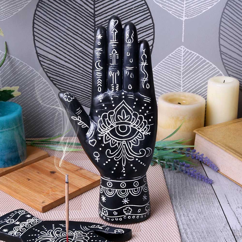 Hamsa Hand of God Palmistry Style Ornament