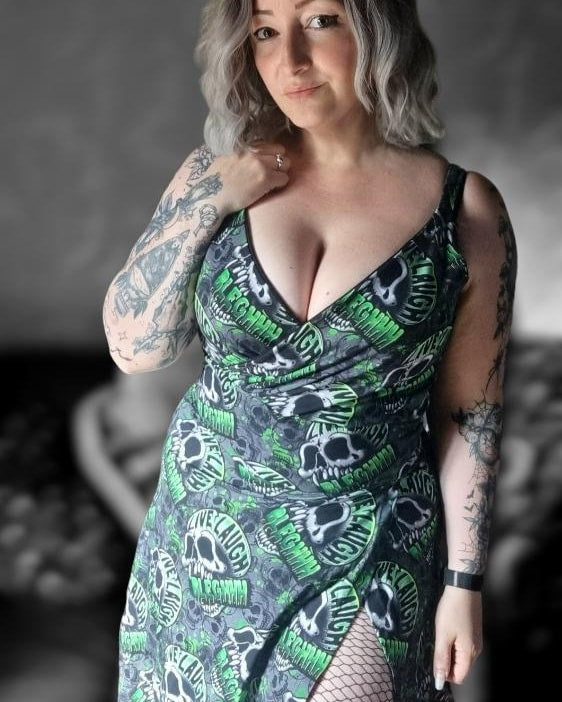 Adult wrap dress