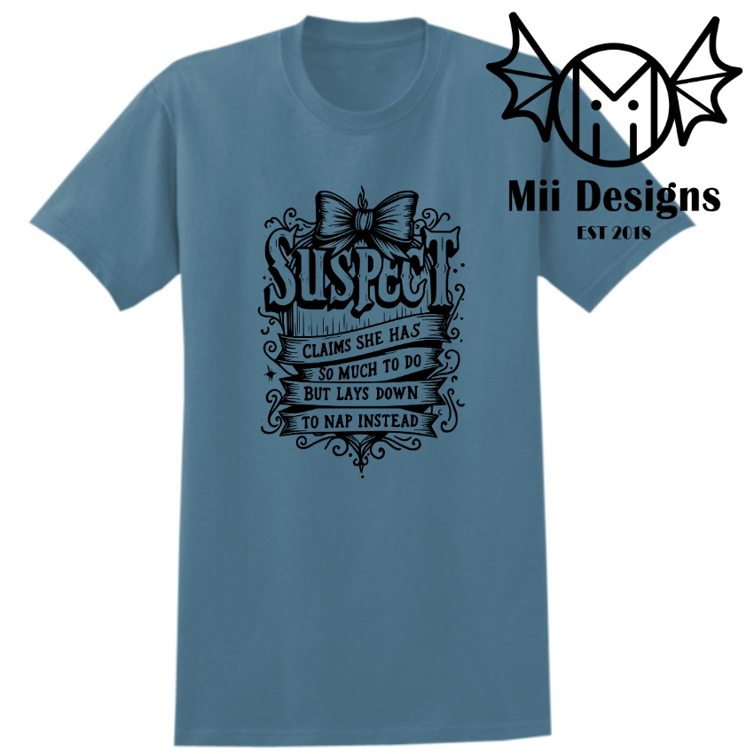 Suspect Tshirt (adult)