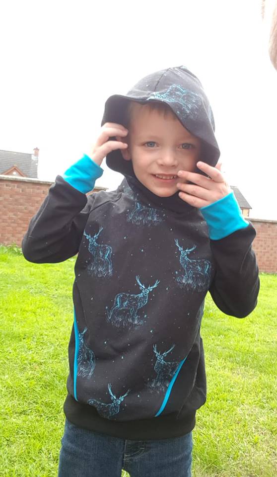 Contrast Hoodie