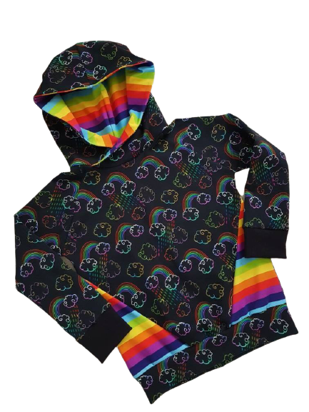 Contrast Hoodie