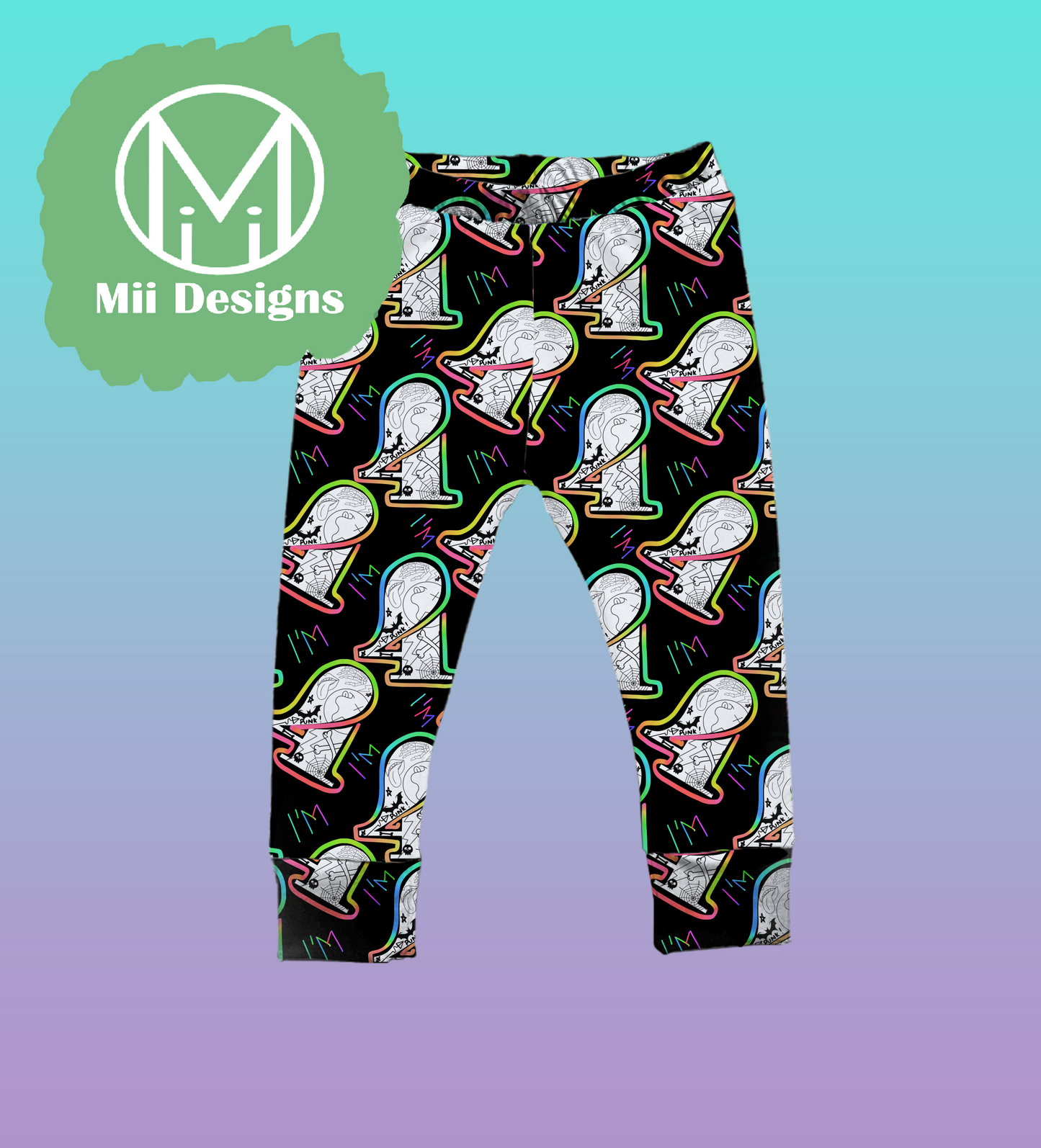 Punk Birthday Leggings